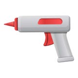 Значок пистолета клея, стиль мультфильма иллюстрация штока Значок пистолета клея, стиль мультфильма иллюстрация штока