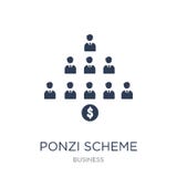 Значок схемы Ponzi Ультрамодный плоский значок схемы Ponzi вектора на белизне иллюстрация штока Значок схемы Ponzi Ультрамодный плоский значок схемы Ponzi вектора на белизне иллюстрация штока