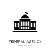 значок федерального агентства в ультрамодном стиле дизайна значок федерального агентства изолированный на белой предпосылке значо иллюстрация штока значок федерального агентства в ультрамодном стиле дизайна значок федерального агентства изолированный на белой предпосылке значо иллюстрация штока