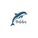 Значок черноты Dlphin Silhouette символ дельфина изолированный на белой предпосылке Пиктограмма дикого животного для логотипа Стоковые Изображения RF Значок черноты Dlphin Silhouette символ дельфина изолированный на белой предпосылке Пиктограмма дикого животного для логотипа Стоковые Изображения RF