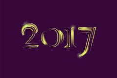 Золотая Нового Года поздравительная открытка 2017 Искусство волшебного золота вектора искры блестящее текстурированное иллюстрация вектора Золотая Нового Года поздравительная открытка 2017 Искусство волшебного золота вектора искры блестящее текстурированное иллюстрация вектора