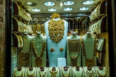 Золото Souk Дубай стоковая фотография Золото Souk Дубай стоковая фотография