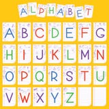 Иллюстрация английского алфавита ребенка иллюстрация вектора Иллюстрация английского алфавита ребенка иллюстрация вектора