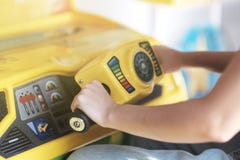 Игра мотоцикла стоковая фотография Игра мотоцикла стоковая фотография