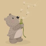 Игрушечный и одуванчик бесплатная иллюстрация Игрушечный и одуванчик бесплатная иллюстрация