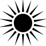 Излучающ круговые линии резюмируют monochrome символ на белизне (Ca иллюстрация штока Излучающ круговые линии резюмируют monochrome символ на белизне (Ca иллюстрация штока