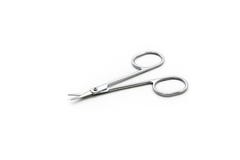 Изолированные одиночные простые scissor на белой предпосылке стоковое изображение rf Изолированные одиночные простые scissor на белой предпосылке стоковое изображение rf