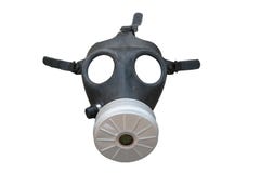 изолированная газом белизна маски Стоковое Изображение изолированная газом белизна маски Стоковое Изображение