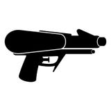Изолированная игрушка водяного пистолета для значка детей бесплатная иллюстрация Изолированная игрушка водяного пистолета для значка детей бесплатная иллюстрация