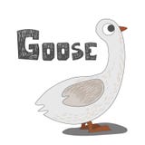 Изолированная иллюстрацией иллюстрация вектора g-гусыни письма алфавита иллюстрация штока Изолированная иллюстрацией иллюстрация вектора g-гусыни письма алфавита иллюстрация штока