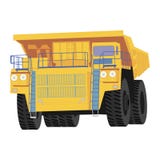 Изолированная тележка dumper бесплатная иллюстрация Изолированная тележка dumper бесплатная иллюстрация