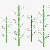 Иллюстрация бамбукового вектора плоская зеленый восточный китайский бамбук белизна предпосылки изолированная бамбуком иллюстрация вектора Иллюстрация бамбукового вектора плоская зеленый восточный китайский бамбук белизна предпосылки изолированная бамбуком иллюстрация вектора