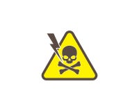 иллюстрация вектора логотипа черепа условия опасности иллюстрация вектора иллюстрация вектора логотипа черепа условия опасности иллюстрация вектора