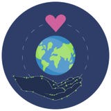Иллюстрация вектора стикера на день мировой окружающей среды иллюстрация вектора Иллюстрация вектора стикера на день мировой окружающей среды иллюстрация вектора