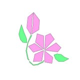 Иллюстрация вектора цветка логотипа бесплатная иллюстрация Иллюстрация вектора цветка логотипа бесплатная иллюстрация