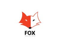 Иллюстрация значка вектора шаблона логотипа Fox бесплатная иллюстрация Иллюстрация значка вектора шаблона логотипа Fox бесплатная иллюстрация
