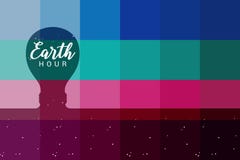 Иллюстрация шарика часа земли схематическая иллюстрация вектора Иллюстрация шарика часа земли схематическая иллюстрация вектора