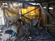 Индийский blacksmith стоковые фотографии rf Индийский blacksmith стоковые фотографии rf