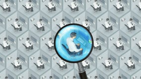 Ищите и находите самую лучшую хорошую концепцию искать работы HR человеческих ресурсов конторского персонала работы работника с у сток-видео Ищите и находите самую лучшую хорошую концепцию искать работы HR человеческих ресурсов конторского персонала работы работника с у сток-видео