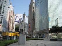 Каменная статуя Джордж Alvares стоковая фотография rf Каменная статуя Джордж Alvares стоковая фотография rf