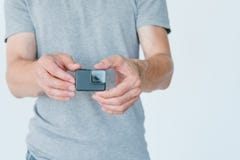 Камера действия образа жизни человека оборудования фотографии стоковые изображения Камера действия образа жизни человека оборудования фотографии стоковые изображения