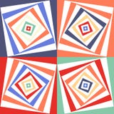 Картина op искусства абстрактного вектора безшовная Искусство шипучки цвета, графический орнамент иллюзион оптически Стоковое Изображение RF Картина op искусства абстрактного вектора безшовная Искусство шипучки цвета, графический орнамент иллюзион оптически Стоковое Изображение RF