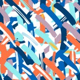 Картина абстрактного вектора безшовная для девушек, мальчиков, одежд Творческая предпосылка с точками, геометрическими диаграммам бесплатная иллюстрация Картина абстрактного вектора безшовная для девушек, мальчиков, одежд Творческая предпосылка с точками, геометрическими диаграммам бесплатная иллюстрация
