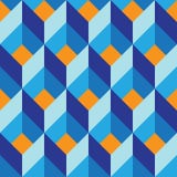 Картина безшовного геометрического красочного вектора плоская бесплатная иллюстрация Картина безшовного геометрического красочного вектора плоская бесплатная иллюстрация