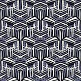 Картина вектора смелая striped с геометрическим мотивом иллюстрация штока Картина вектора смелая striped с геометрическим мотивом иллюстрация штока