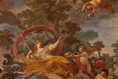 картина картины абстрактных декоративных цветков геометрическая стоковые изображения rf картина картины абстрактных декоративных цветков геометрическая стоковые изображения rf