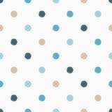 Картина точки польки безшовная Текстура Scribble иллюстрация вектора Картина точки польки безшовная Текстура Scribble иллюстрация вектора