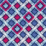 Картина этнического boho безшовная цветастая ткань вышивки орнамент традиционный картина соплеменная Фольклорный мотив иллюстрация штока Картина этнического boho безшовная цветастая ткань вышивки орнамент традиционный картина соплеменная Фольклорный мотив иллюстрация штока