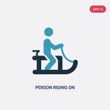 Катание человека 2 цветов на значке вектора саней от концепции спорт изолированное голубое катание человека на символе знака вект бесплатная иллюстрация Катание человека 2 цветов на значке вектора саней от концепции спорт изолированное голубое катание человека на символе знака вект бесплатная иллюстрация