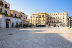 Квадрат Ferrarese в Бари Стоковое Фото Квадрат Ferrarese в Бари Стоковое Фото