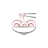 Китайский Новый Год, лапши, значок еды Смогите быть использовано для сети, логотипа, мобильного приложения, UI, UX иллюстрация штока Китайский Новый Год, лапши, значок еды Смогите быть использовано для сети, логотипа, мобильного приложения, UI, UX иллюстрация штока