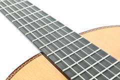 Классическая шея гитары изолировала стоковое изображение rf Классическая шея гитары изолировала стоковое изображение rf