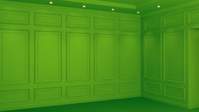 Классический зеленый внутренний живущий перевод модель-макета 3D студии Пустая комната для вашего монтажа Copyspace иллюстрация вектора Классический зеленый внутренний живущий перевод модель-макета 3D студии Пустая комната для вашего монтажа Copyspace иллюстрация вектора