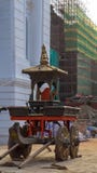 Колесница jatra Indra стоковые изображения Колесница jatra Indra стоковые изображения