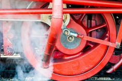 Колесо локомотива пара стоковое изображение rf Колесо локомотива пара стоковое изображение rf
