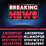 Комплект вектора шрифтов ярлыка бесплатная иллюстрация Комплект вектора шрифтов ярлыка бесплатная иллюстрация