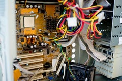 Комплект компьютерного оборудования Стоковое фото RF Комплект компьютерного оборудования Стоковое фото RF