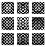 Комплект 9 решеток, сеток Комплект monochrome элементов, предпосылки, Стоковые Изображения Комплект 9 решеток, сеток Комплект monochrome элементов, предпосылки, Стоковые Изображения