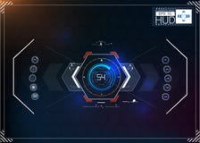 Комплект футуристического голубого infographics как головной дисплей Покажите элементы навигации для сети и app Футуристический п иллюстрация вектора Комплект футуристического голубого infographics как головной дисплей Покажите элементы навигации для сети и app Футуристический п иллюстрация вектора