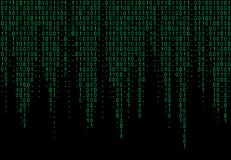 компьютер бинарного Кода Предпосылка матрицы с числами 1 иллюстрация вектора компьютер бинарного Кода Предпосылка матрицы с числами 1 иллюстрация вектора