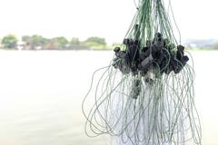Конец вверх по рыболовной сети стоковая фотография Конец вверх по рыболовной сети стоковая фотография