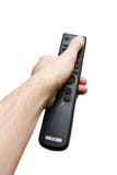 контролируйте remote изолированный удерживанием старый tv руки стоковые фотографии rf контролируйте remote изолированный удерживанием старый tv руки стоковые фотографии rf