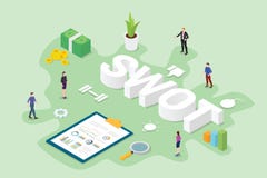 Концепция анализа возможностей производства и сбыта Swot с офисом людей команды и данные с плоским современным равновеликим стиле бесплатная иллюстрация Концепция анализа возможностей производства и сбыта Swot с офисом людей команды и данные с плоским современным равновеликим стиле бесплатная иллюстрация