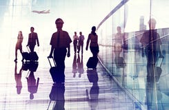 Концепция деловых поездок летного обслуживающего персонала дела авиапорта перемещения стоковая фотография Концепция деловых поездок летного обслуживающего персонала дела авиапорта перемещения стоковая фотография