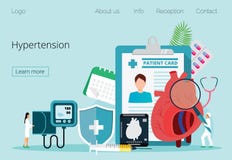 Концепция здоровья гипотензии и высоко- кровяного давления холестерола иллюстрация вектора Концепция здоровья гипотензии и высоко- кровяного давления холестерола иллюстрация вектора