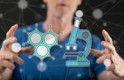 Концепция медицинского исследования стоковое изображение rf Концепция медицинского исследования стоковое изображение rf